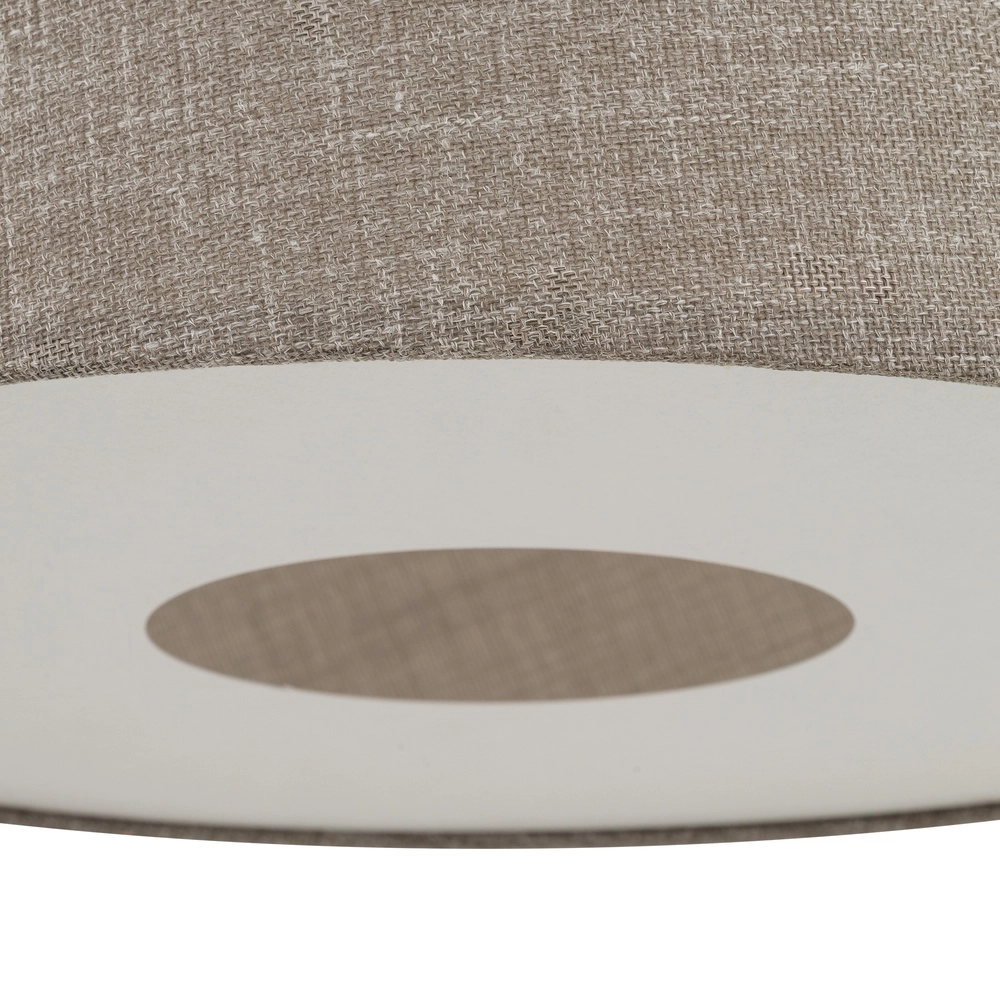 Lampe suspendue Tutoia brun sable Ø 46cm Lyora 5903139116824
