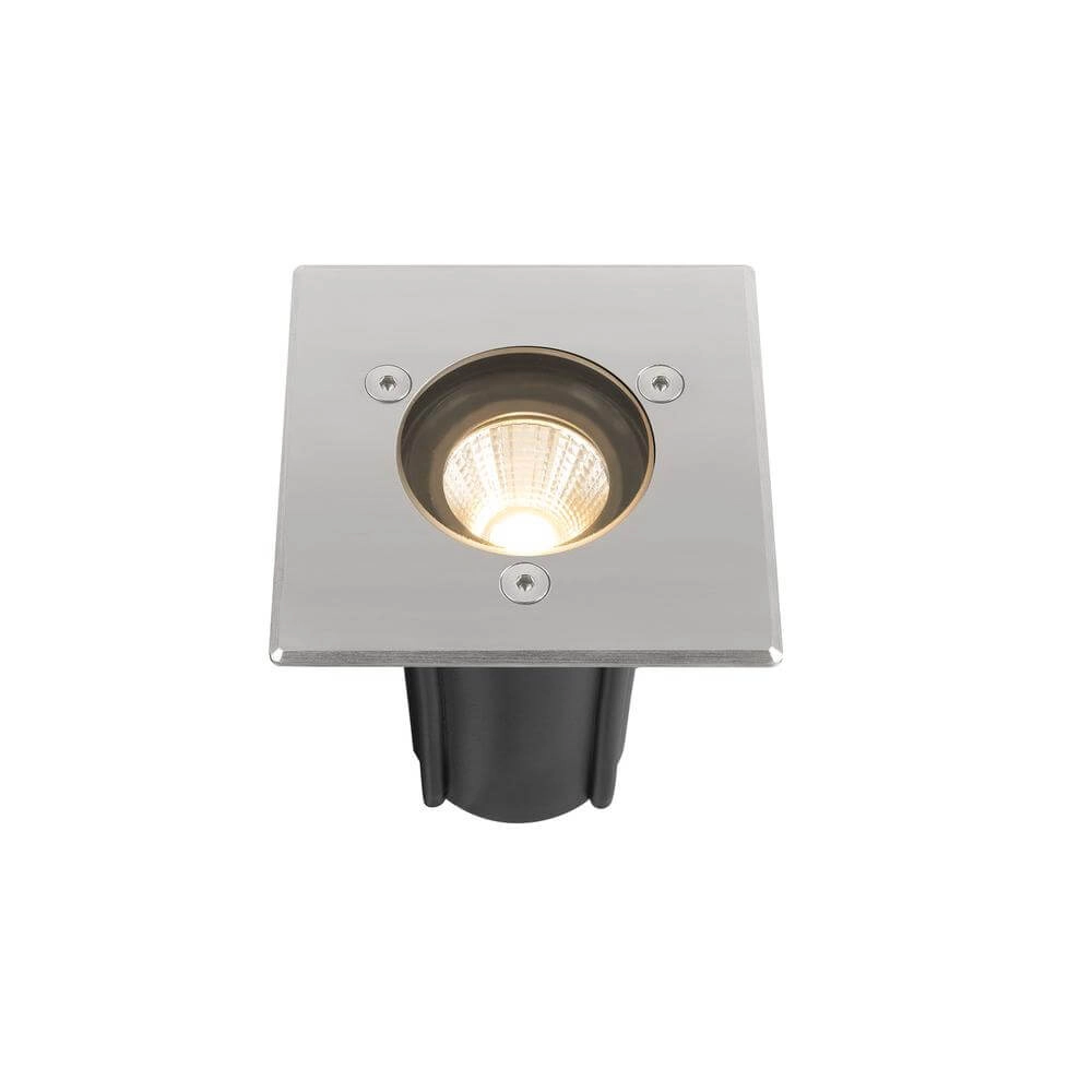 Spot au sol Dasar S carré 3000K SLV 4024163288200