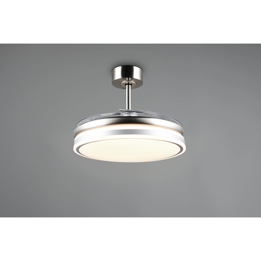 Fan Volda nickel Ø 106cm Trio 4017807689075