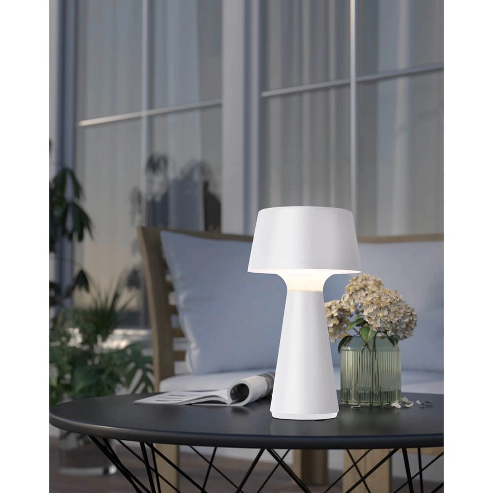Lampe de table rechargeable Huesa blanc Eglo 9002759757953