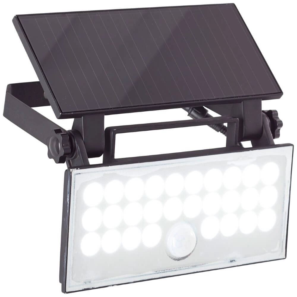Applique noire Luton solaire Applique noire Luton solaire