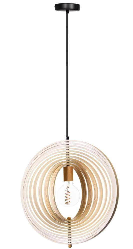 Lampe suspendue en bois Woody Ø 43,5 cm ETH 8720195305323