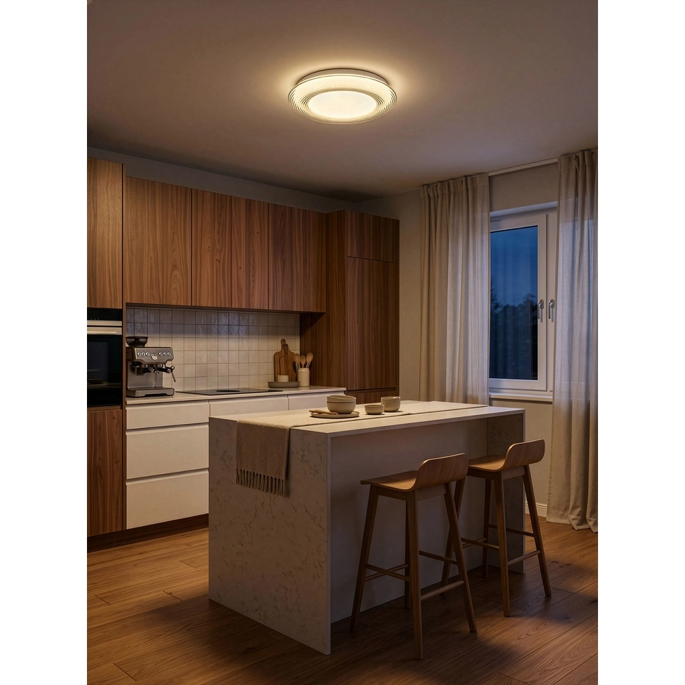 Lampe de plafond Daro blanc Ø 39cm Trio 4017807704006