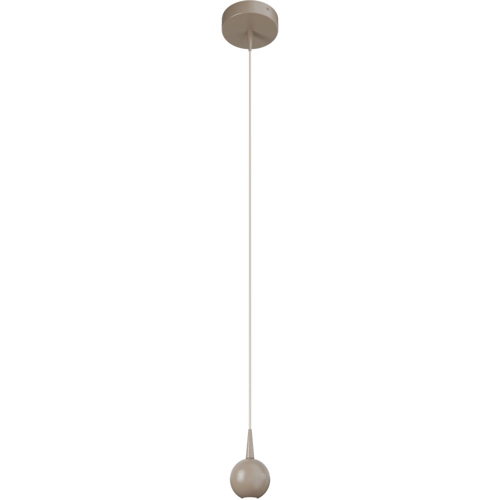 Lampe suspendue Talana terra beige Ø 6cm