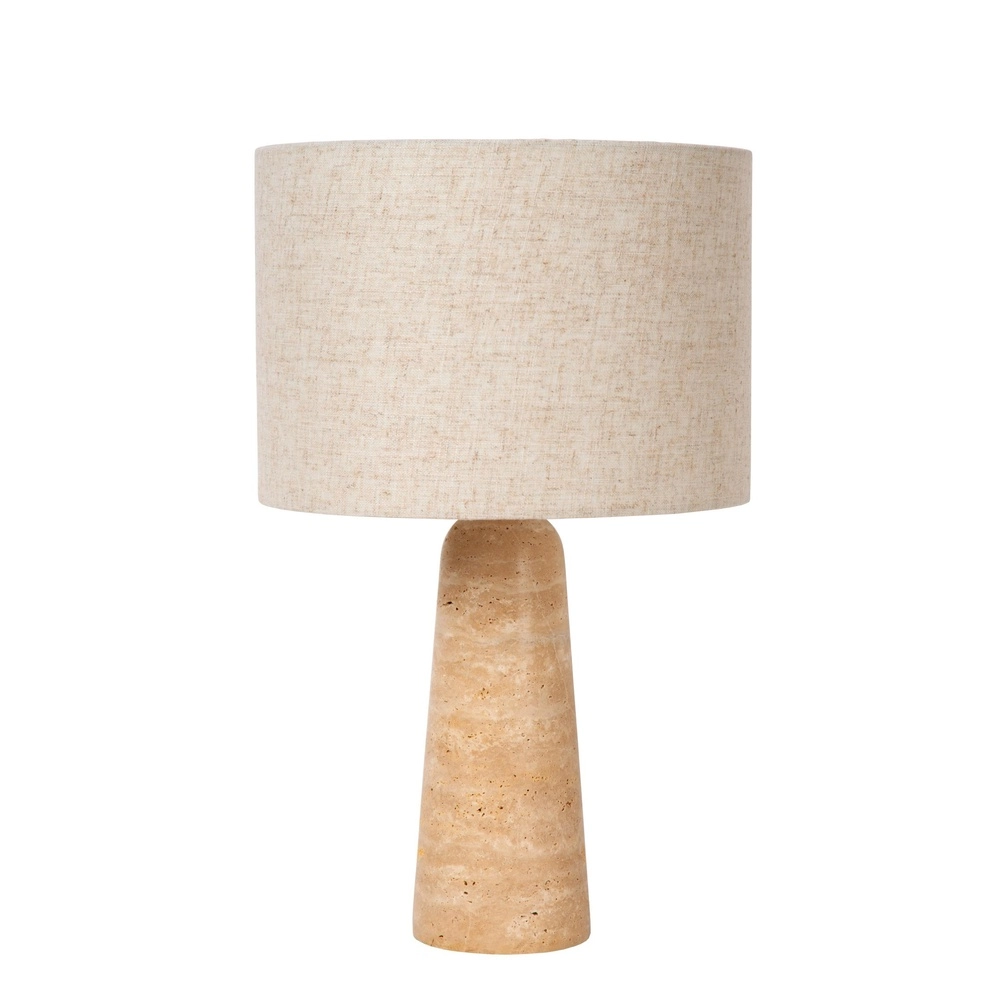 Lampe de table Nimue Ø taupe 30 cm