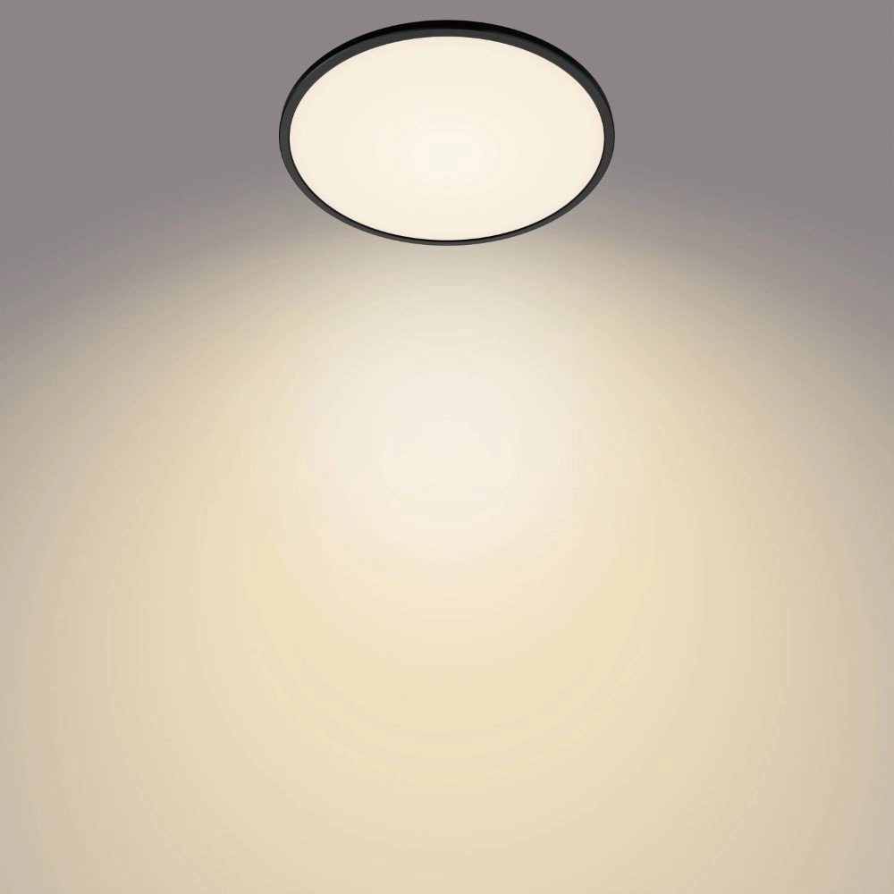 Plafonnier blanc SuperSlim Ø 25 cm Philips 8719514417953