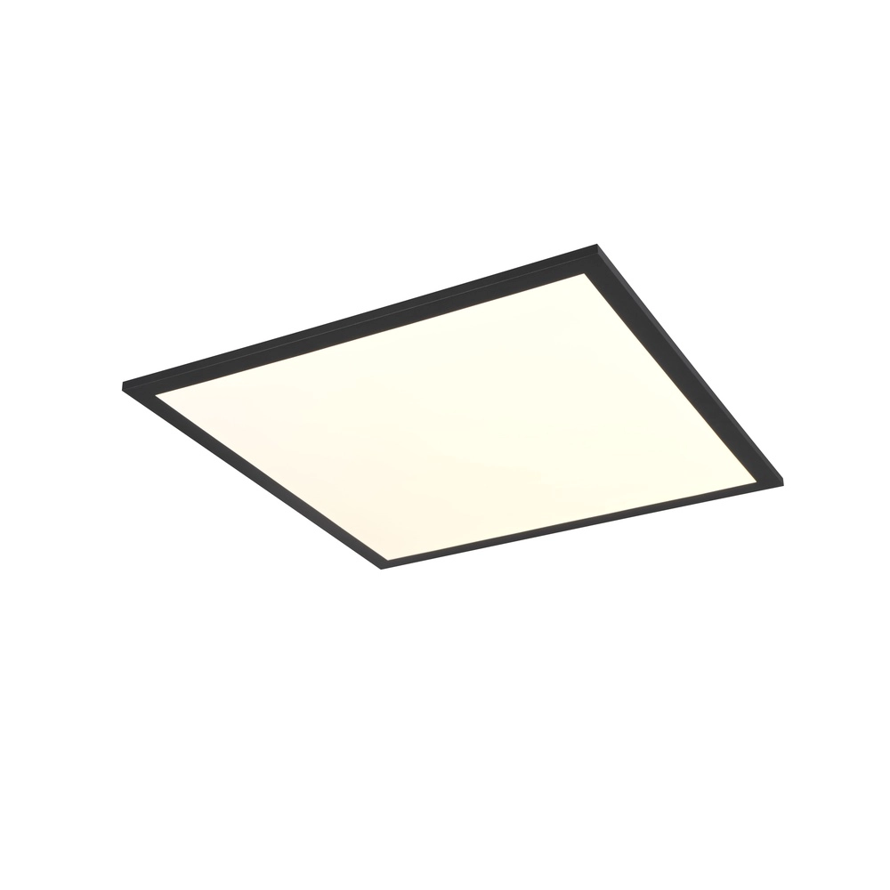 Plafonnier Beta Carré 44.5cm Noir Trio 4017807600735