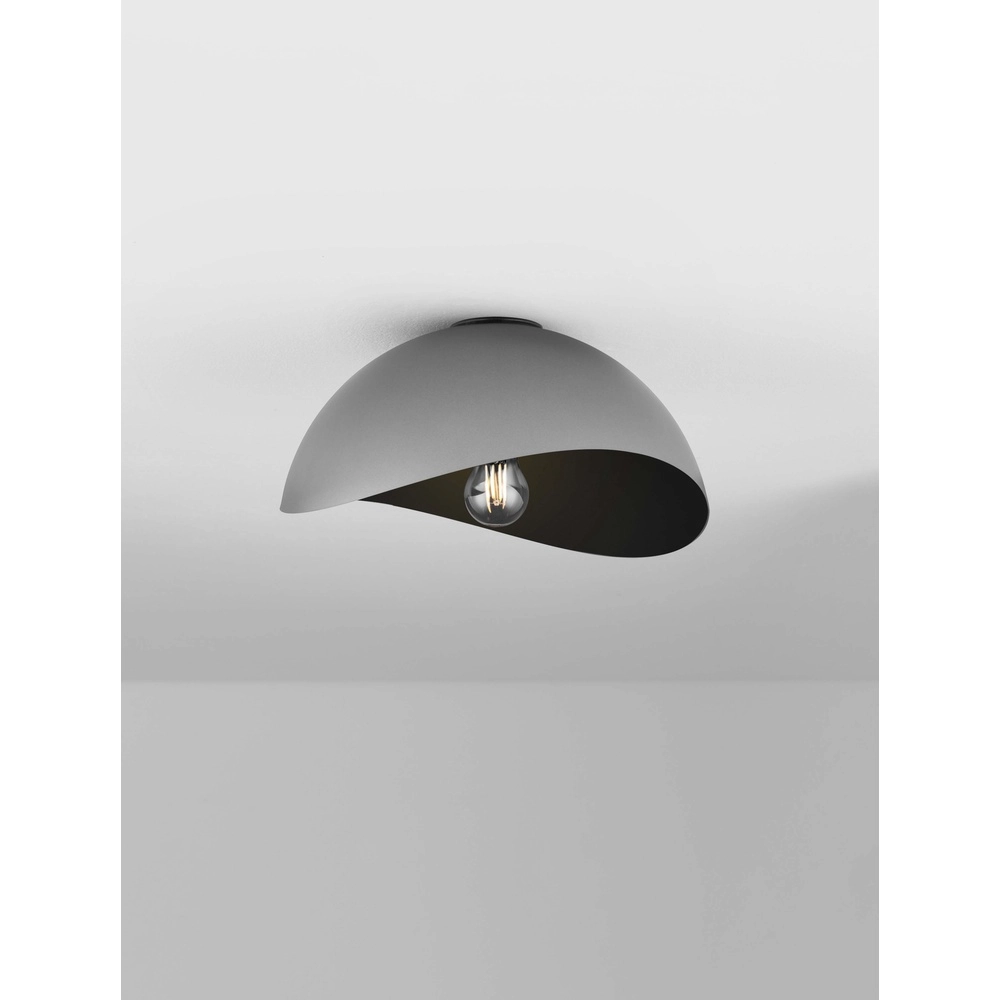 Plafonnier Opsi noir Ø 30cm Plafonnier Opsi noir Ø 30cm