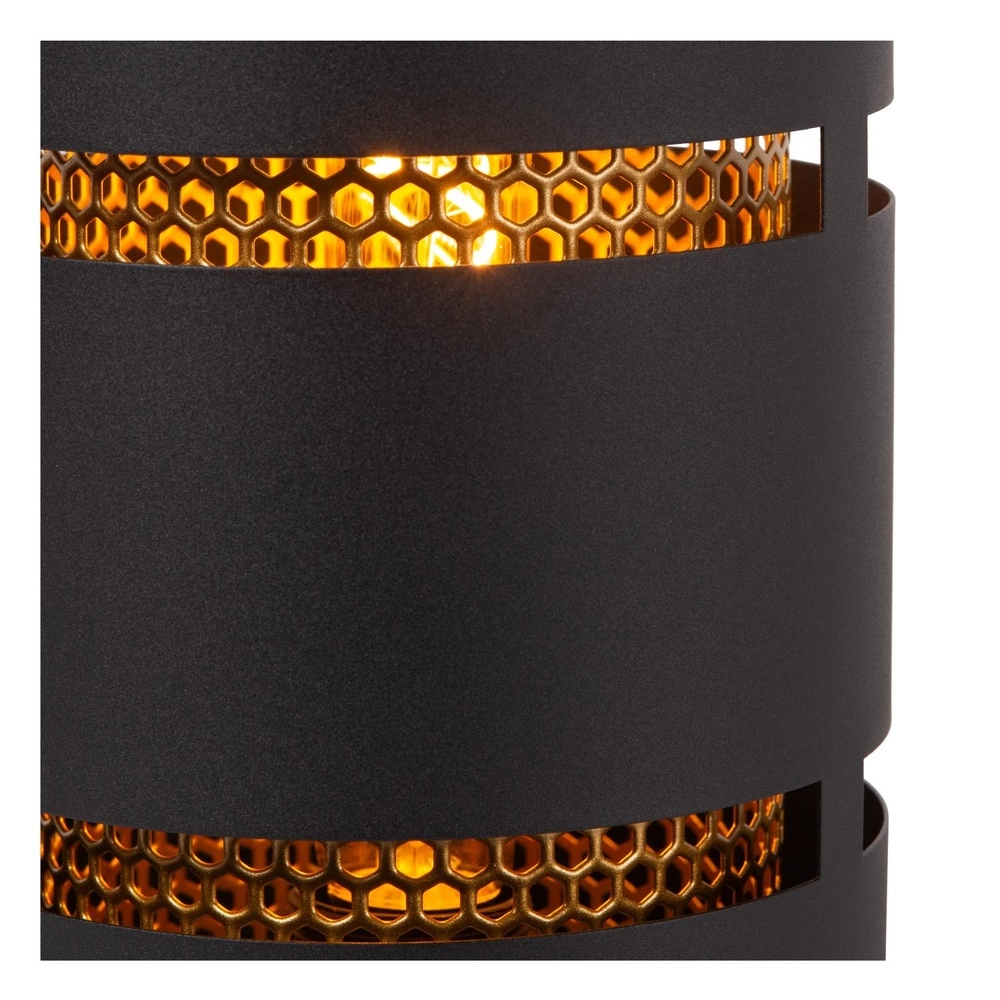 Lampe de table Rosas noir avec or Lucide 5411212211842