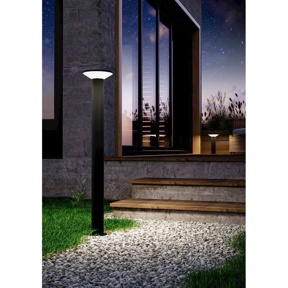 Lampe de jardin Rigosa noir 1m Eglo 9008606355839