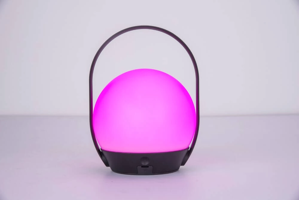 Lampe de table intelligente Cardi noir Lutec 6939412088204