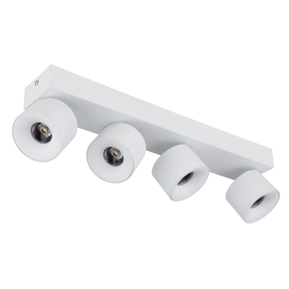 Lampe de plafond élégante Rae Blanc à 4 lumières Globo 9007371447657