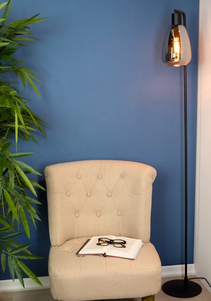 Lampadaire en verre Chelvey Eglo 9002759321697