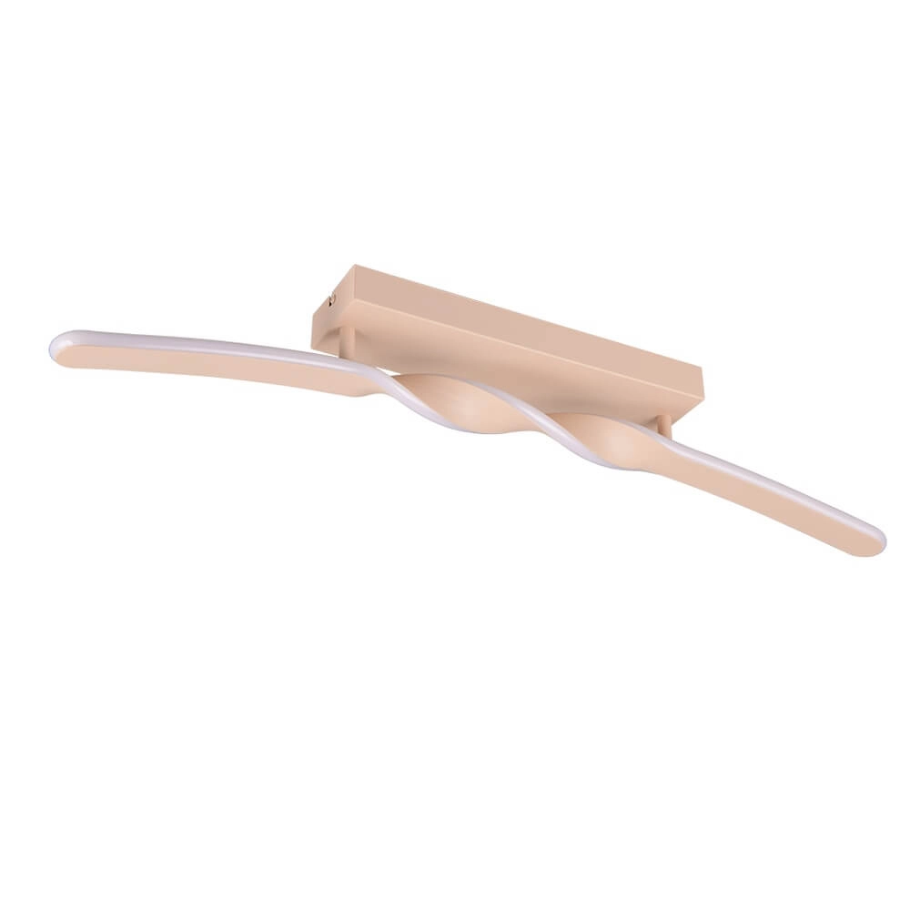 Plafonnier design Ginko sablonneux Trio 4017807642544