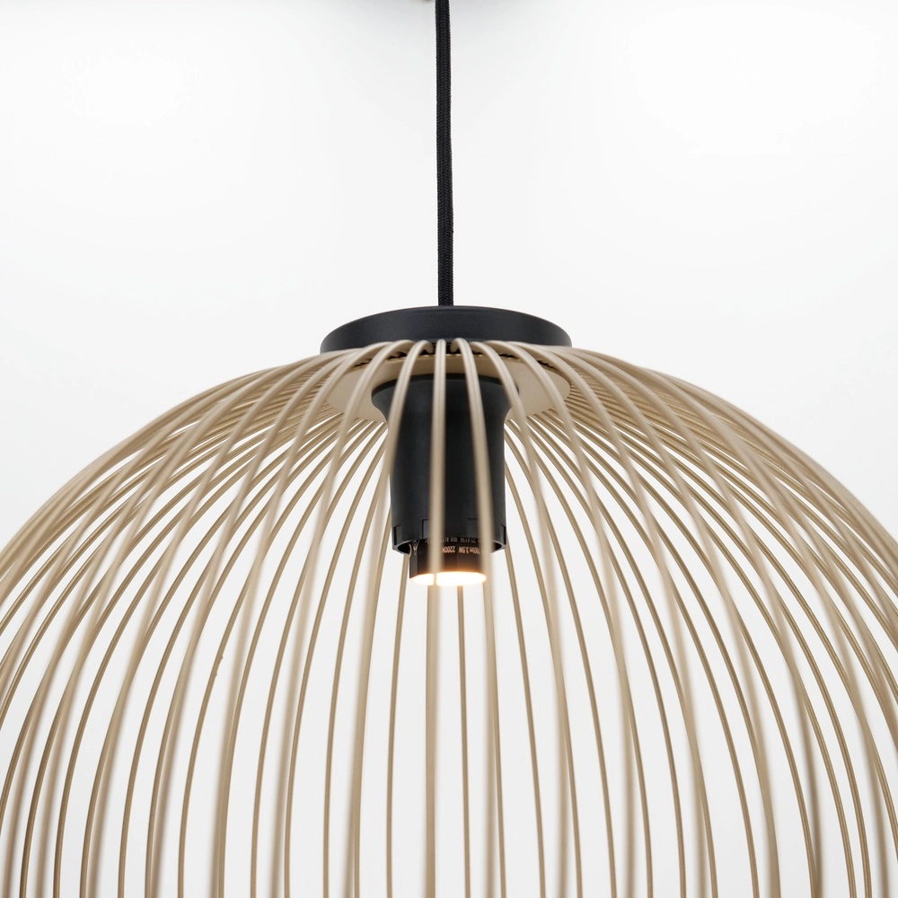 Lampe filaire Venezuela Ø 40cm - noir avec or Eglo 9008606282265