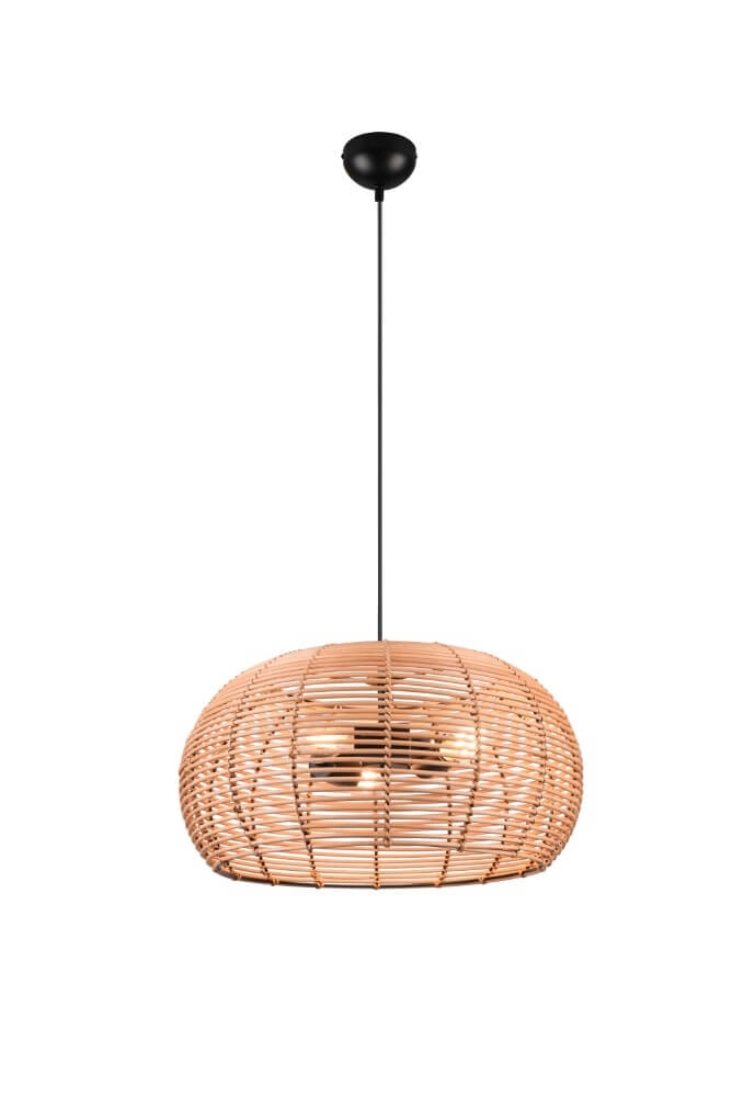 Suspension en rotin Inga Ø 50cm Trio 4017807544800