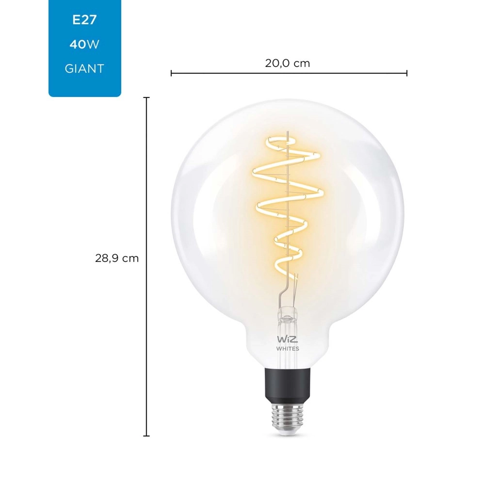 Source de lumière 6,5W - E27 - Led 2700-6500K WiZ 8718699786731