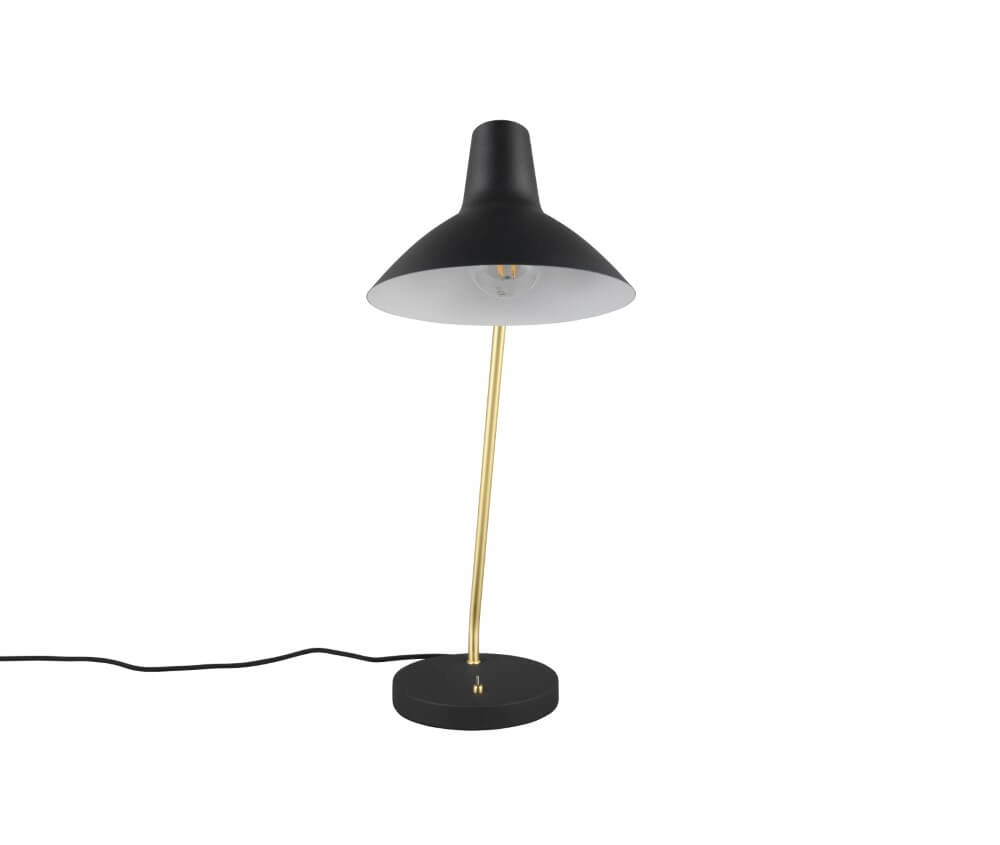 Lampe de bureau élégante Traveller noir Trio 4017807613711