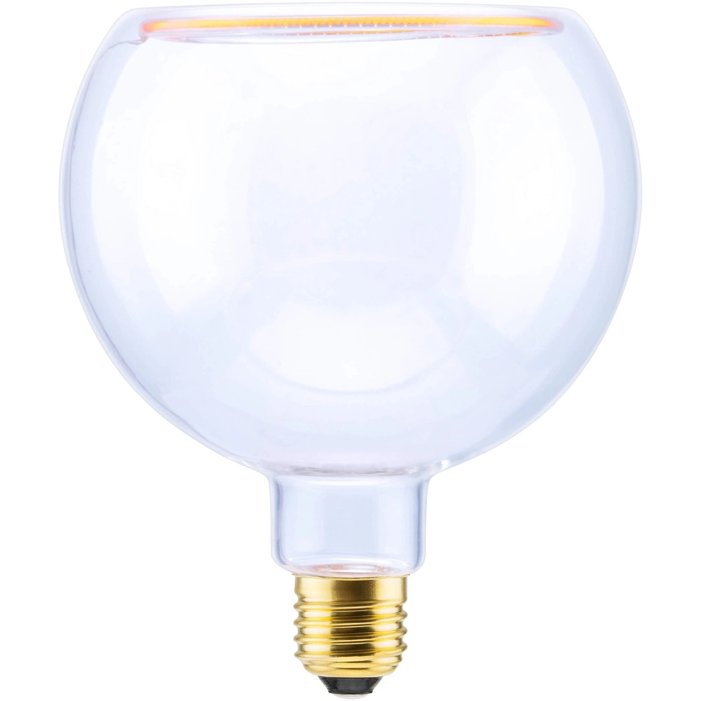 Source lumineuse de conception Floating transparent - 4,5W - E27 - 240lm - 2200K - Ø 12,5cm Segula 4260751130067