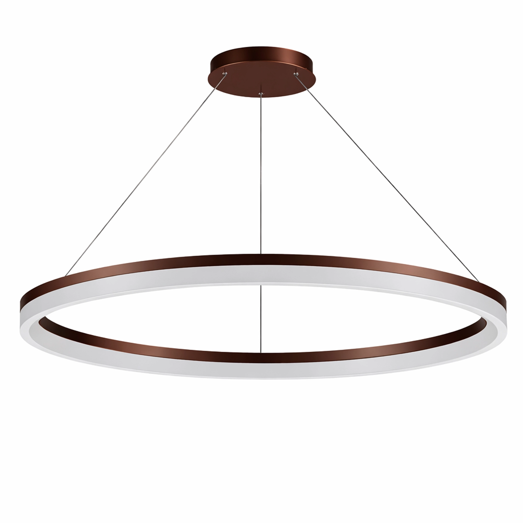 Lampe suspendue élégante Ara Ø 150 cm de bronze Lyora 5053423316055
