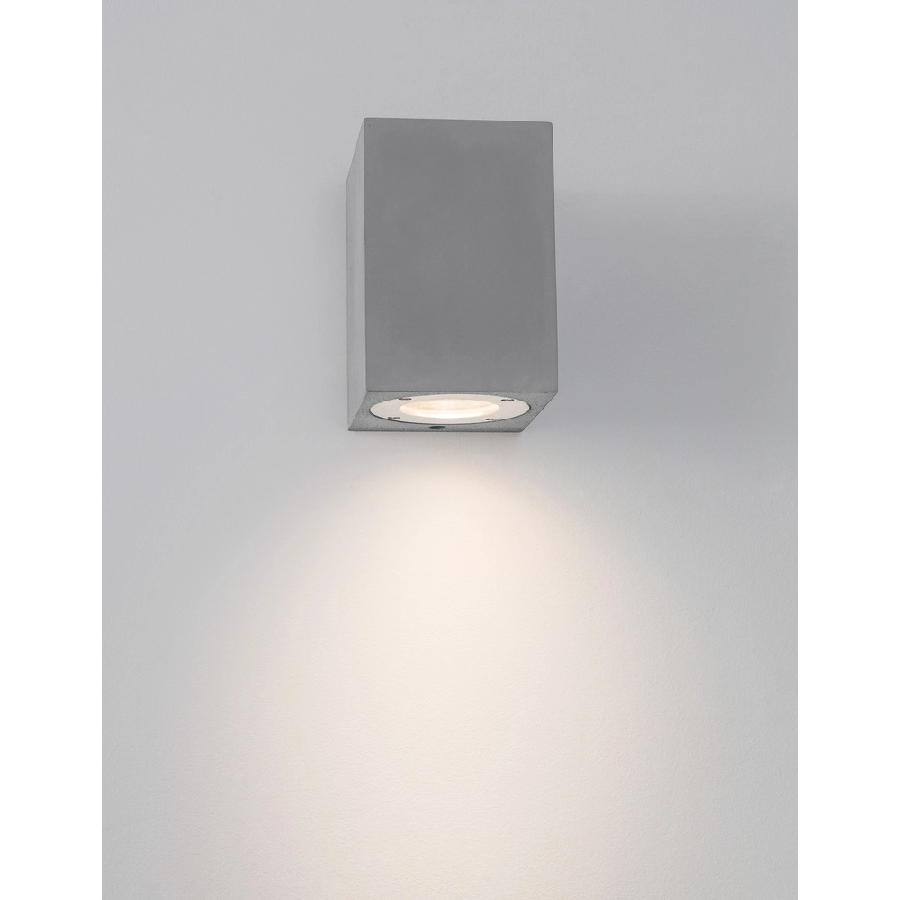 Spot carré Fuento gris béton 12cm Lyora 5212017426871