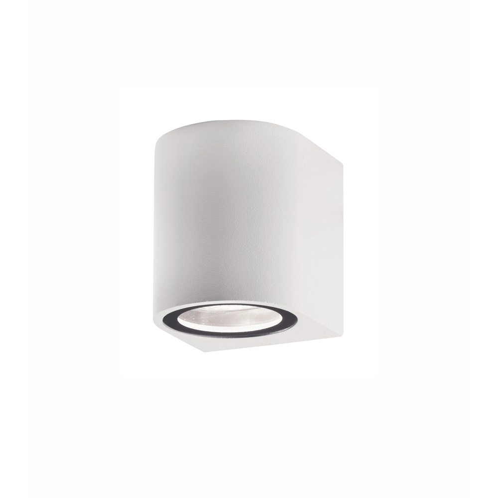 Projecteur rond Nero duvet blanc