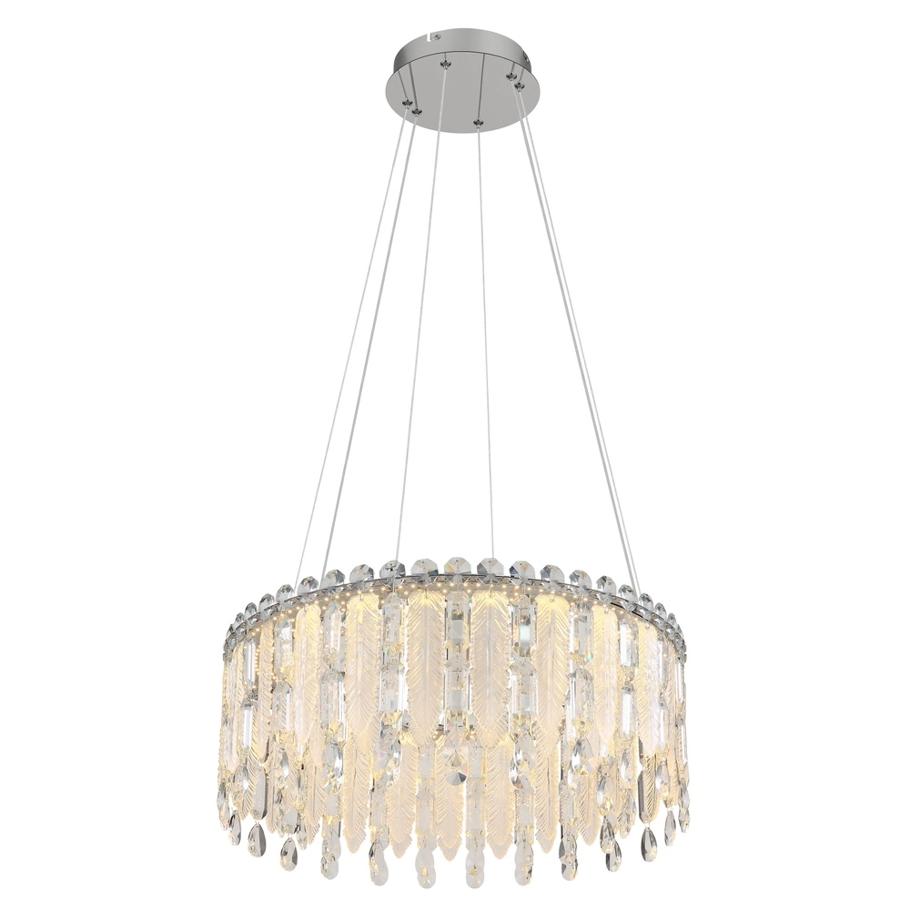 Lampe suspendue Klunka chrome Ø 59,5cm Globo 9007371456093