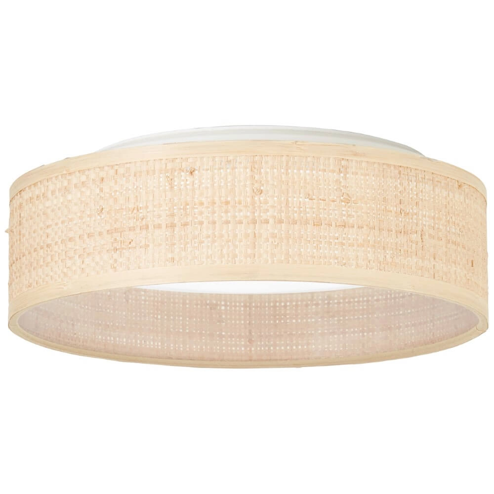 Plafonnier Zoe blanc avec couleur naturelle Brilliant 4004353421617