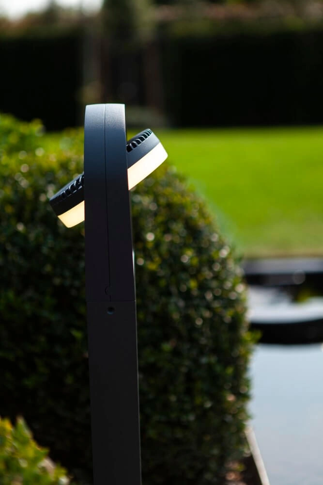 Lampe de jardin design Fele anthracite Lutec 6939412070230