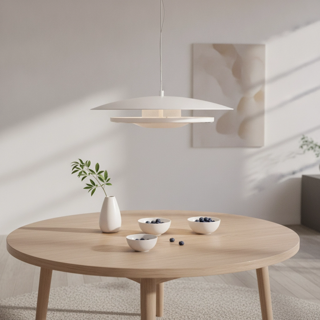 Suspension design Olos blanc