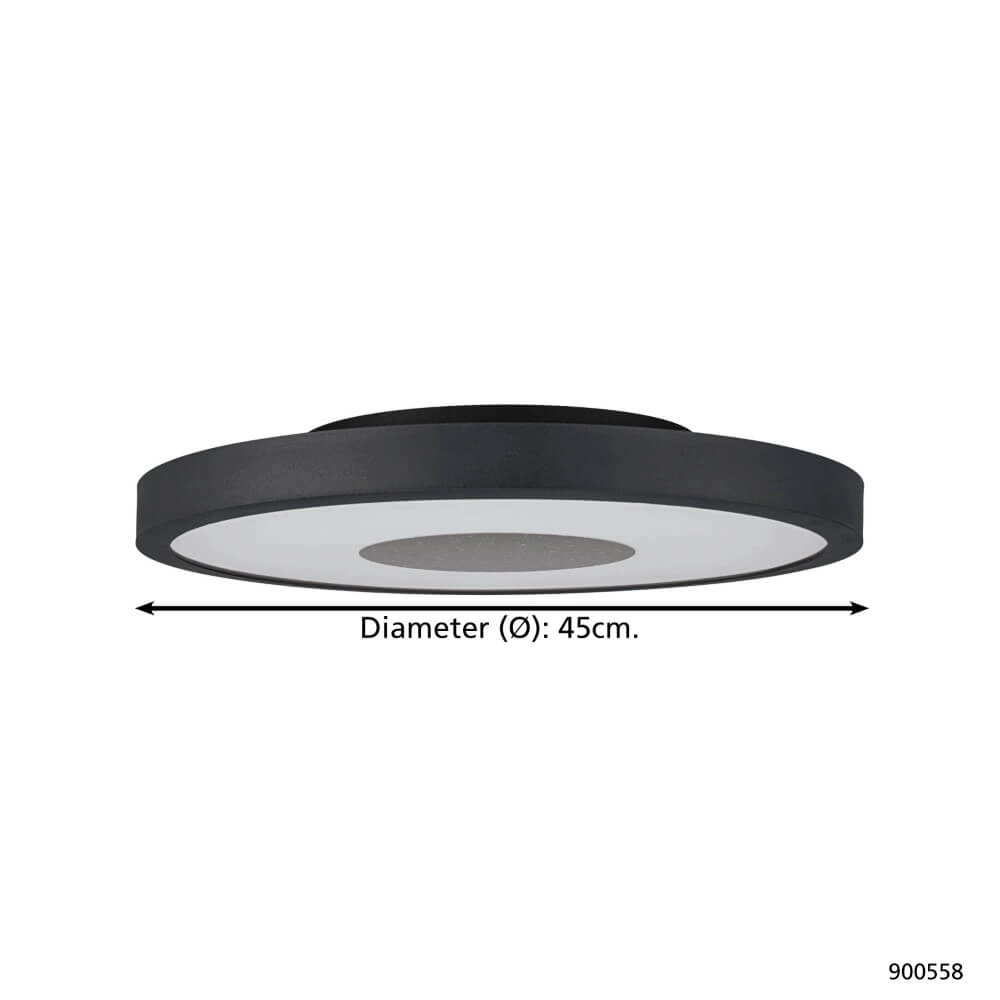 Plafonnier moderne Marmorata Ø45cm Eglo 9008606244614