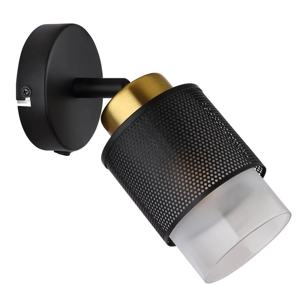 Applique murale Olga noir avec maille Globo 9007371446490