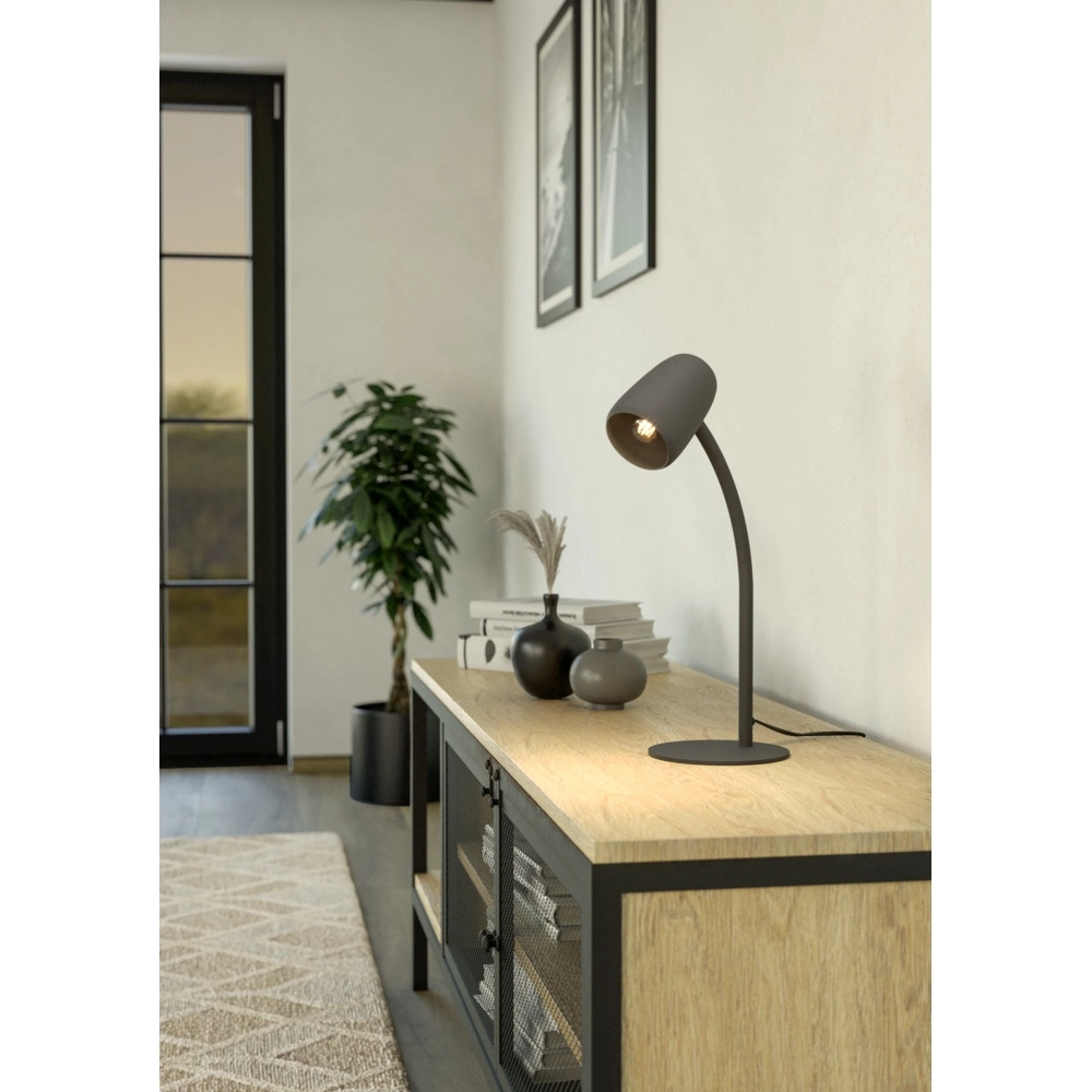 Lampe de table Carlo noir Eglo 9008606357567