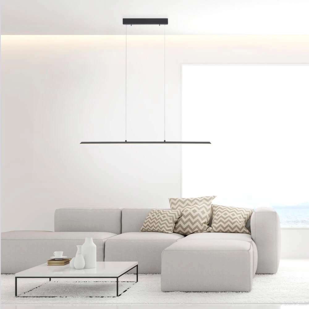 Lampe suspendue design Pure Lite 100 cm anthracite Paul Neuhaus 4012248344873