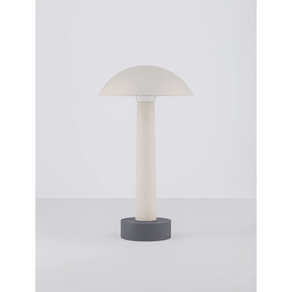 Lampe de jardin ronde Tura blanc 35cm Lyora 5212017471536
