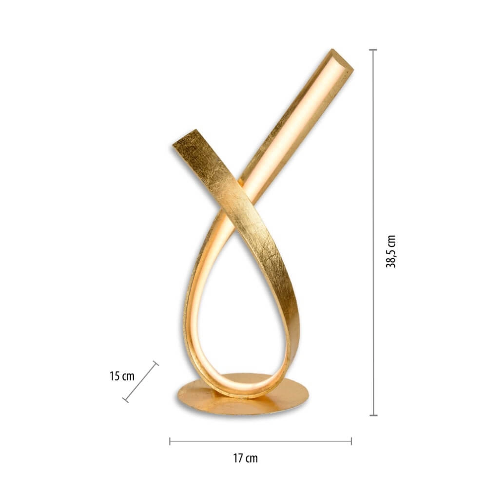 Lampe de table Linda boucler l'or Paul Neuhaus 4012248304761