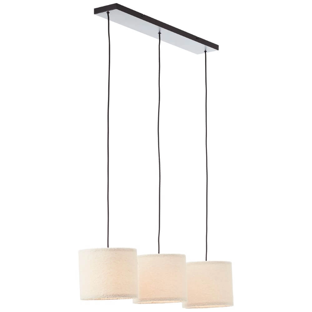 Lampe à suspension crème Teddy Ø45cm Brilliant 4004353447273
