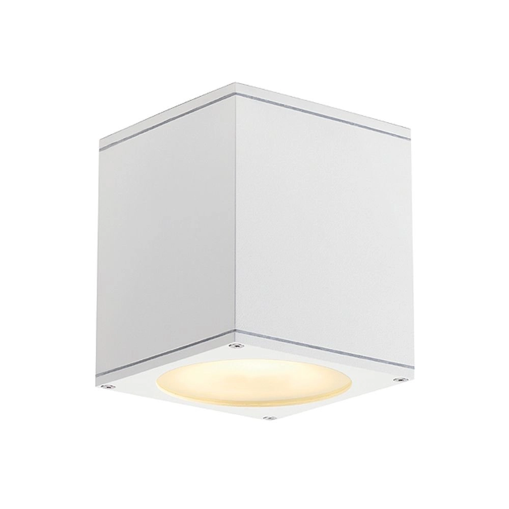Spot porche Big Theo Ceiling Out GU10 15 cm blanc Spot porche Big Theo Ceiling Out GU10 15 cm blanc