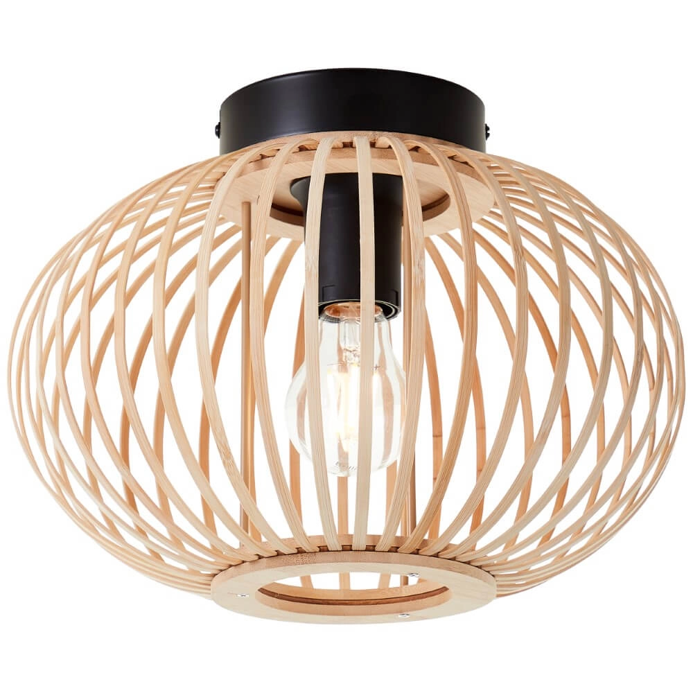 Plafonnier en bois Enca Ø 30 cm Plafonnier en bois Enca Ø 30 cm