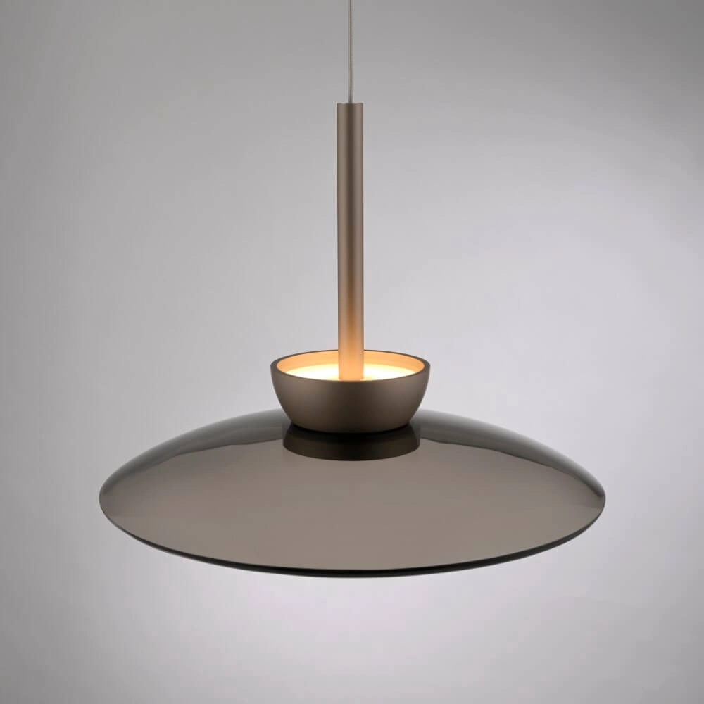 Lampe suspendue 3 lumières Pure Moon bronze Paul Neuhaus 4012248383940