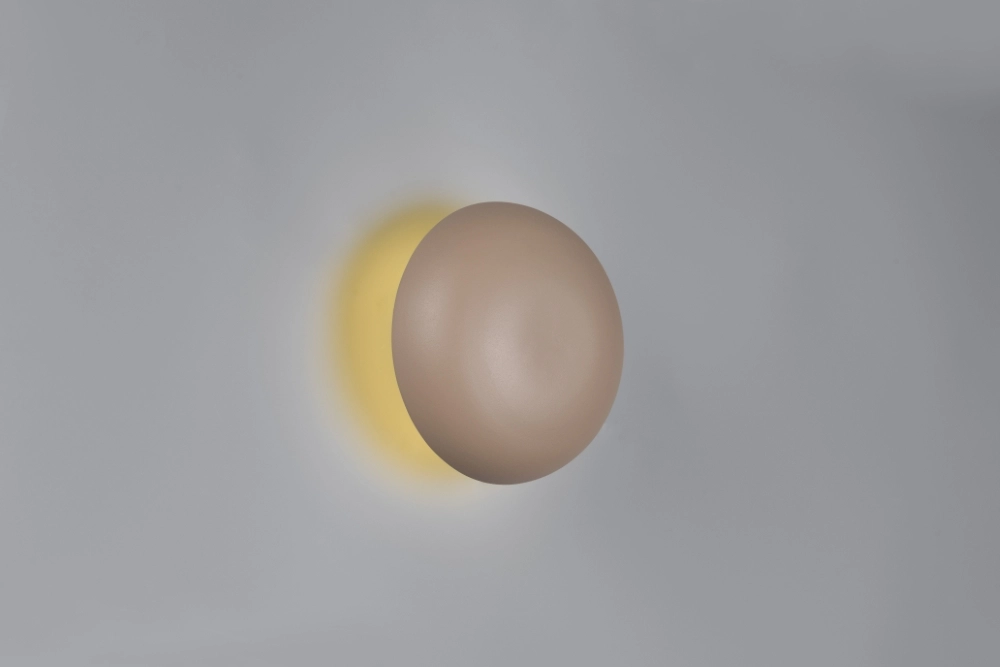 Applique murale crème Davey Ø 15cm