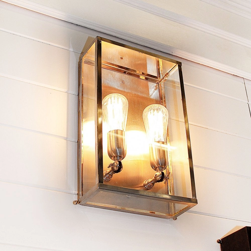 Lampe d'extérieur rurale Vitrine 2L Large Applique Lampe d'extérieur rurale Vitrine 2L Large Applique