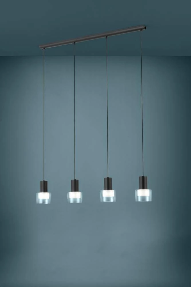 Lampe suspendue pour salle à manger Molineros noir - LED Stars of Light 9002759397265