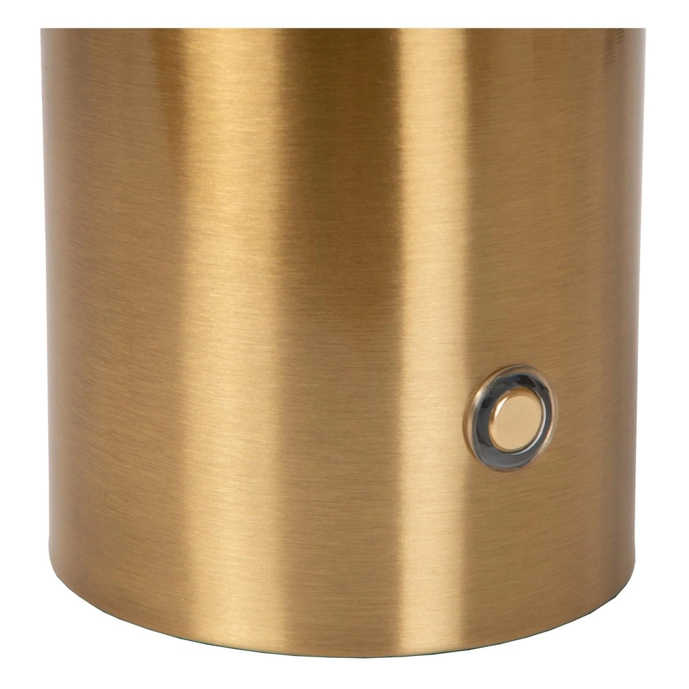 Lampe de table rechargeable Vivo Or Lucide 5411212520845
