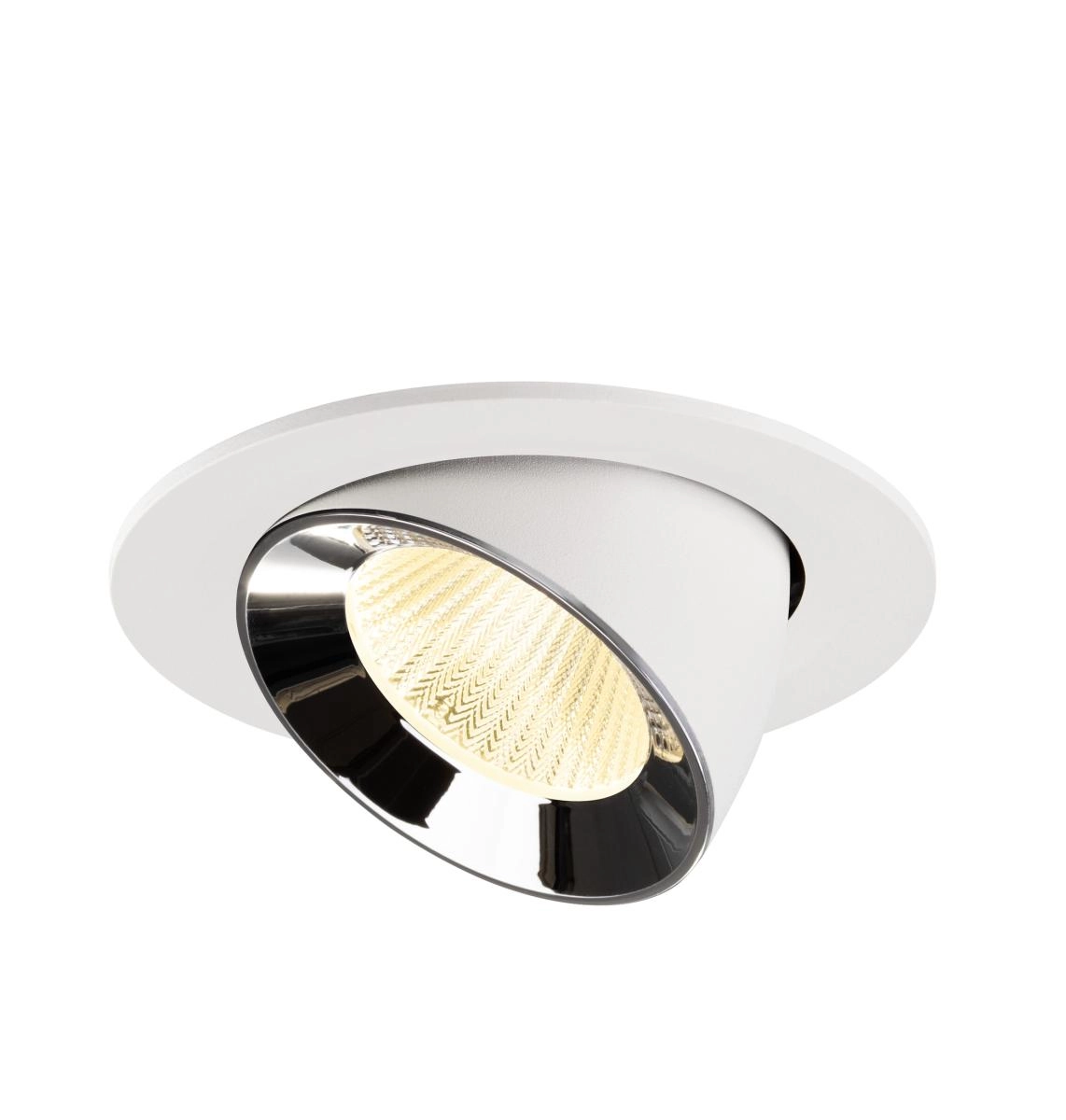 Spot encastré Numinos Gimble L blanc/chrome 3000K - 40 deg SLV 4024163310192