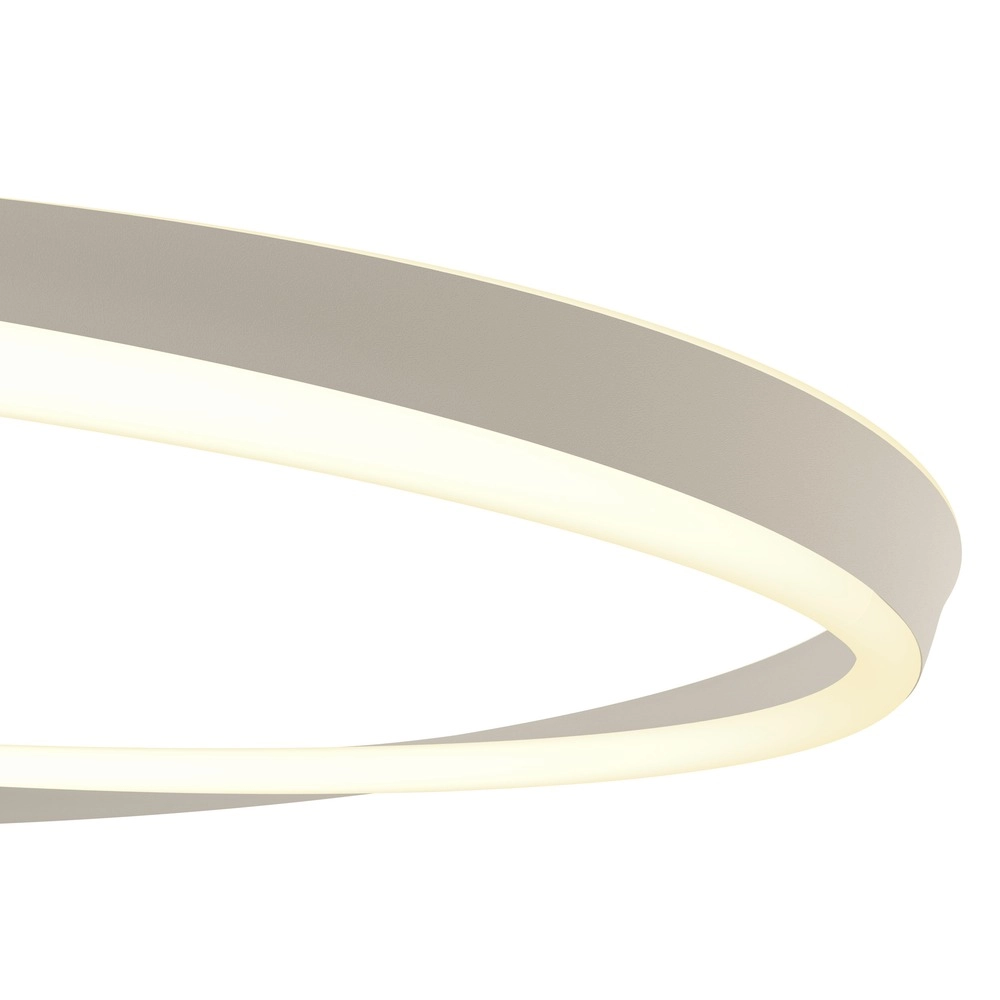 Lampe pendante de conception Camerota brun sable Ø 57cm Eglo 9008606391332