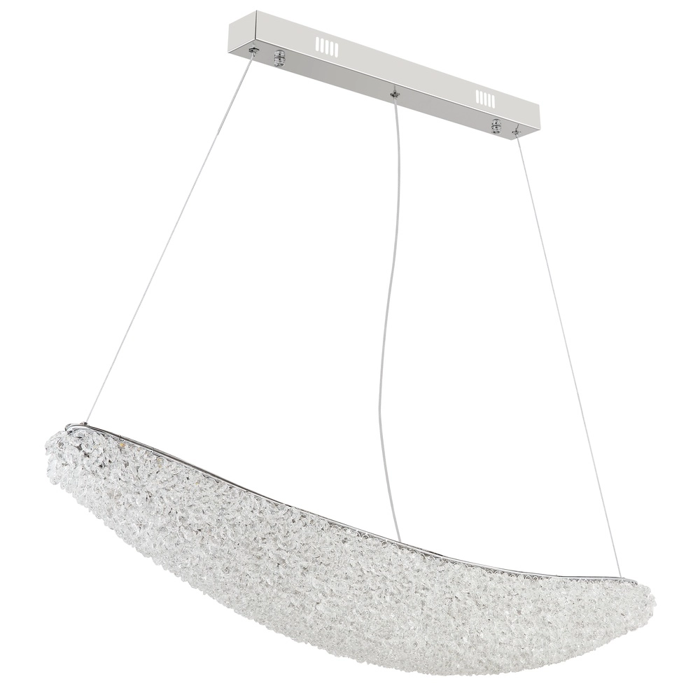 Lampe suspendue Kristalla Chrome Globo 9007371566785