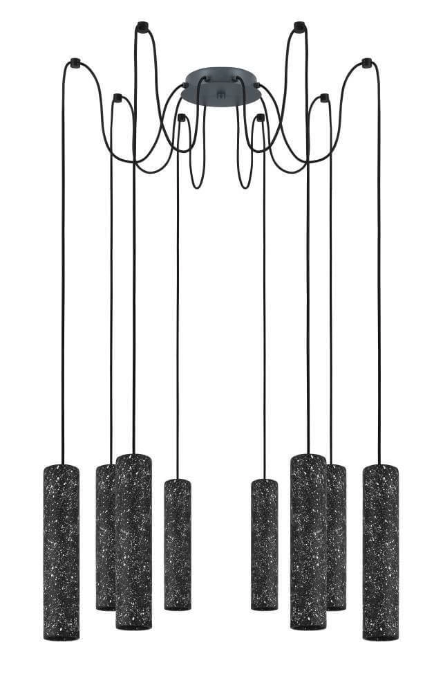 Lampe suspendue multi-suspensions Mentalona anthracite Lampe suspendue multi-suspensions Mentalona anthracite