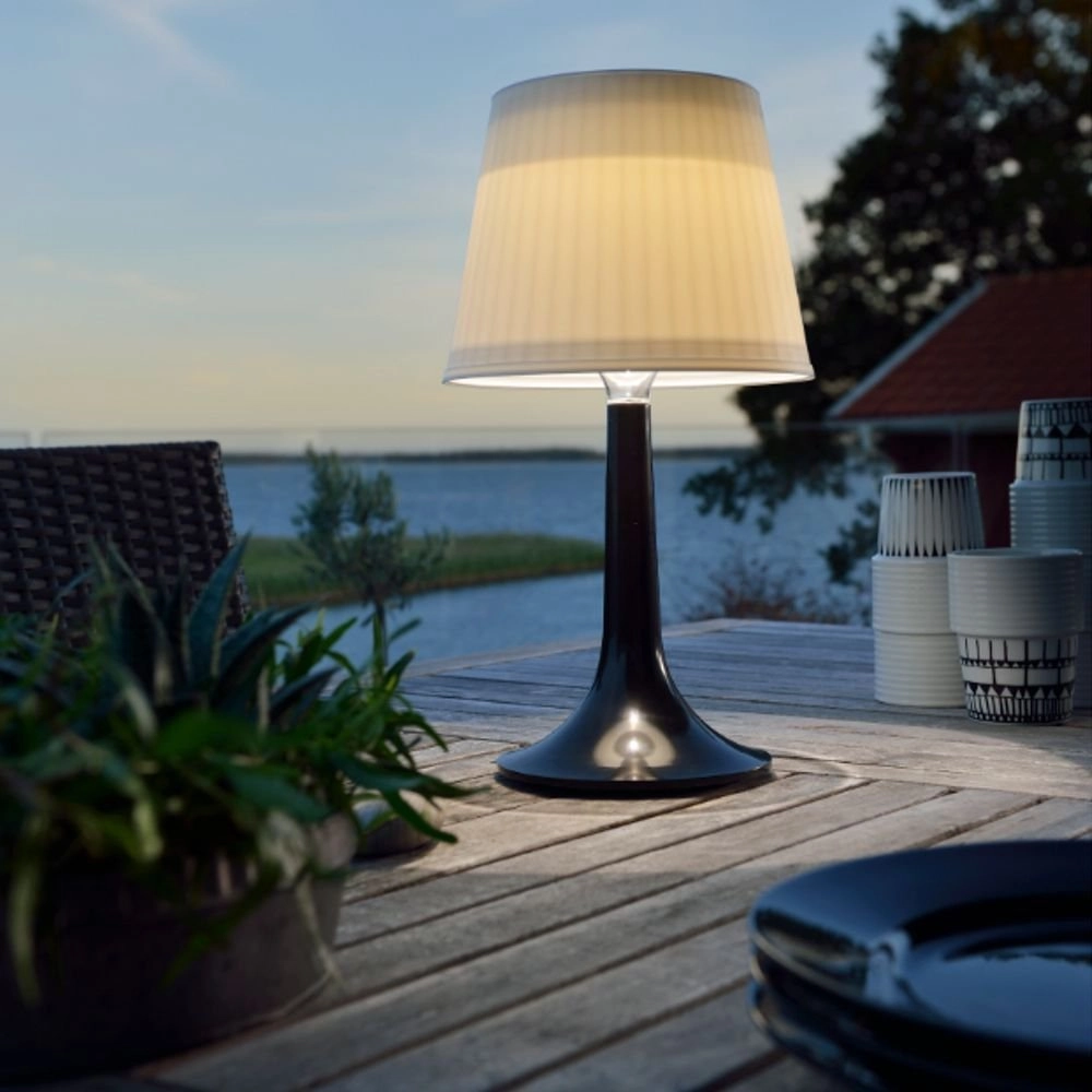 LED lampe d'extérieur Assisi Solar avec LED noir KonstSmide 7318301097524