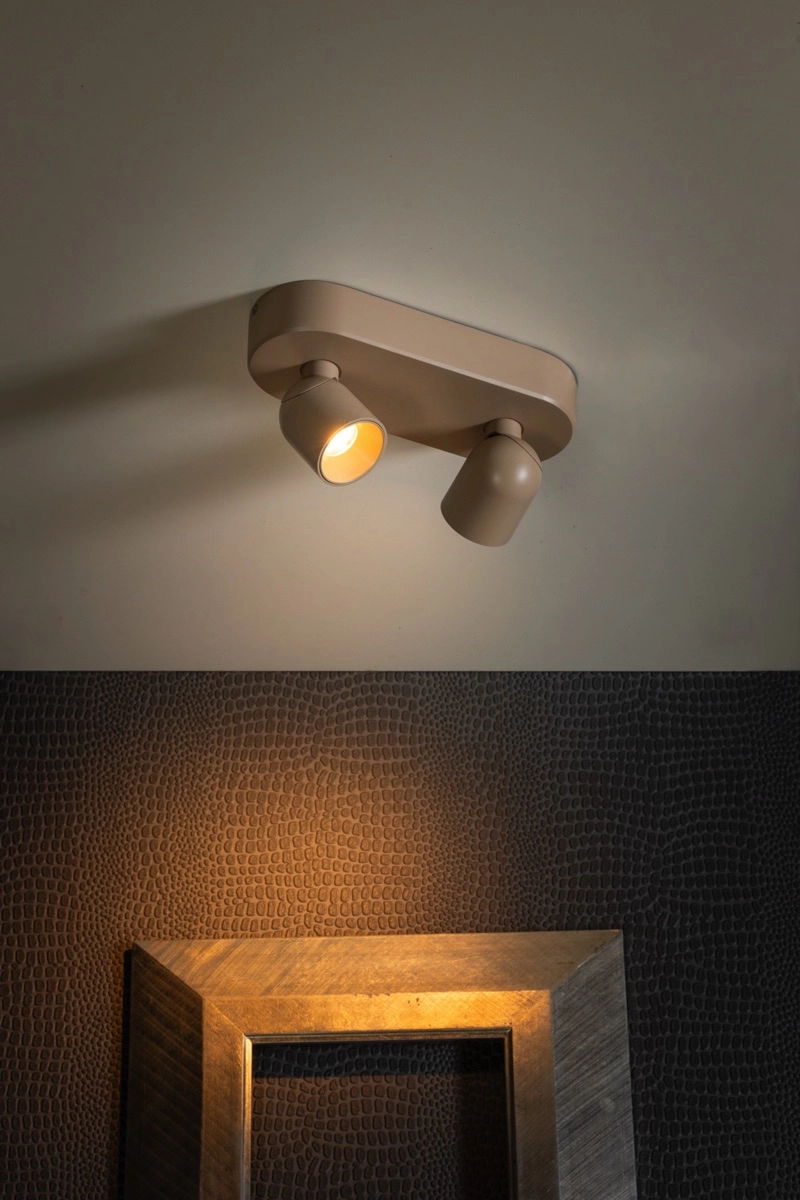 Projecteur de surface à deux lumières Dennis LED - Sable ETH 8720195311867